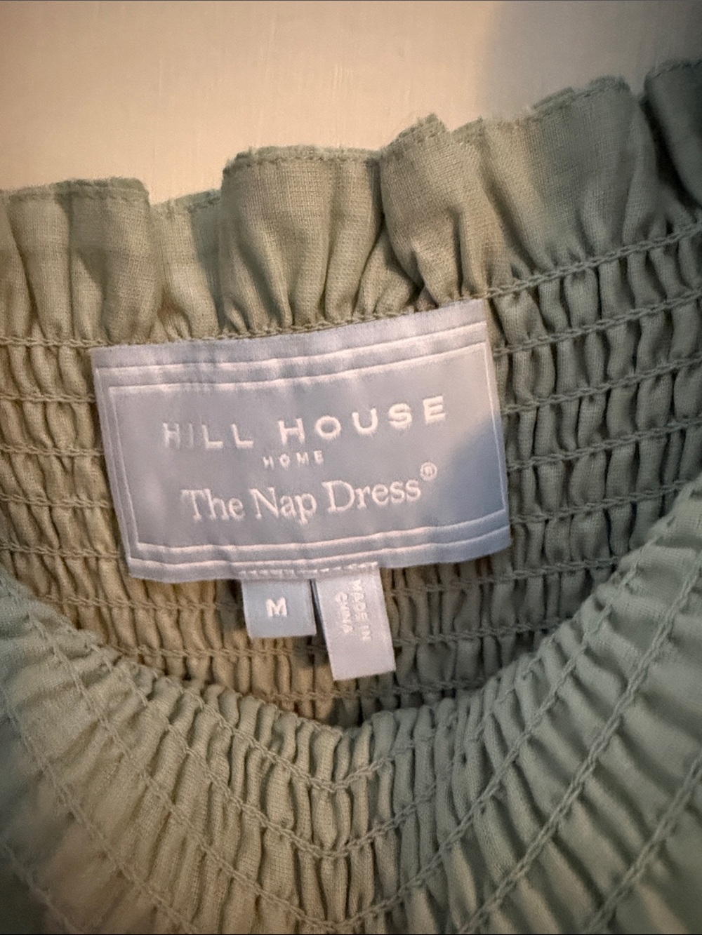 Hill House The Nap Dress in Sage - Picture 2 of 3